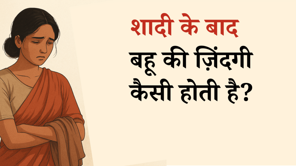 शादी के बाद बहू की ज़िंदगी | bihaao.com