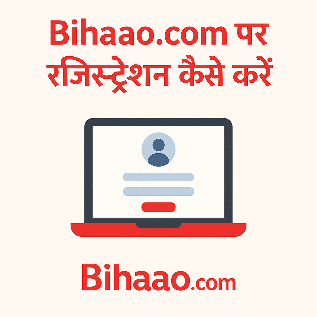 Bihaao.com par registratoin kaise karen
